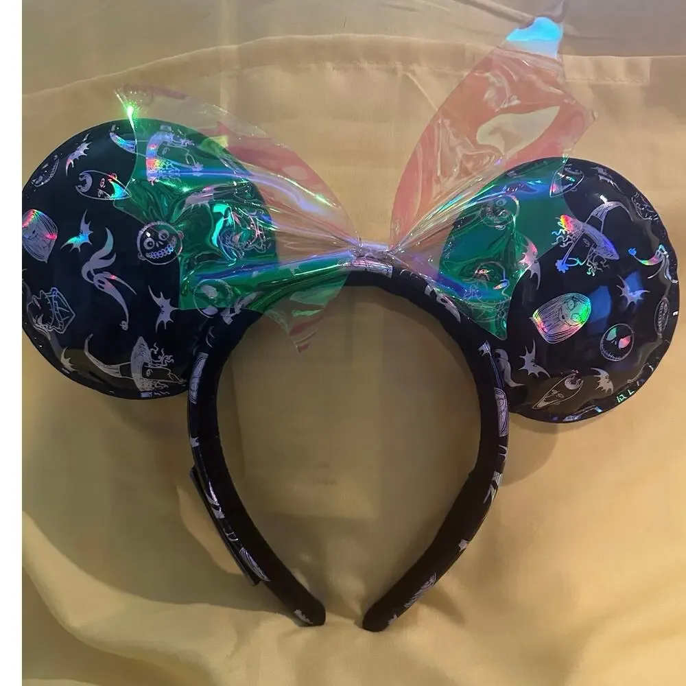 Disney Park Loungefly NBC Nightmare Before Christmas Hologram Iridescent Patent